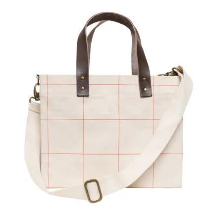 Brooklyn Tote Windowpane plaid
