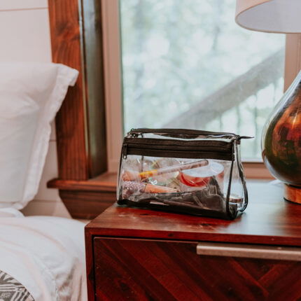 Crystal Clear 2 Zipper Pouch