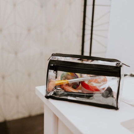 Crystal Clear 2 Zipper Pouch