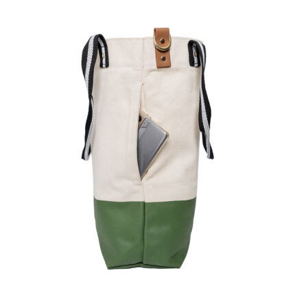 Dipped Tote Black Strap