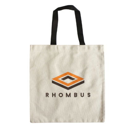 Grocery Tote with Bold Handles